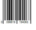 Barcode Image for UPC code 0096619194063