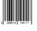 Barcode Image for UPC code 0096619194117