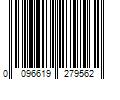 Barcode Image for UPC code 0096619279562