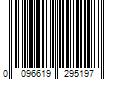 Barcode Image for UPC code 0096619295197