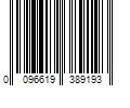 Barcode Image for UPC code 0096619389193