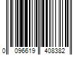 Barcode Image for UPC code 0096619408382