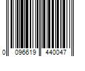 Barcode Image for UPC code 0096619440047