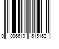 Barcode Image for UPC code 0096619615162