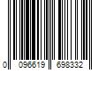 Barcode Image for UPC code 0096619698332