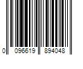 Barcode Image for UPC code 0096619894048