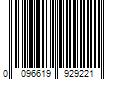 Barcode Image for UPC code 0096619929221