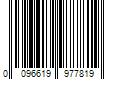 Barcode Image for UPC code 0096619977819