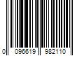 Barcode Image for UPC code 0096619982110