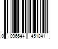 Barcode Image for UPC code 0096644451841