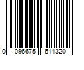 Barcode Image for UPC code 0096675611320