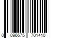 Barcode Image for UPC code 0096675701410