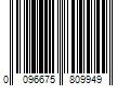 Barcode Image for UPC code 0096675809949