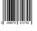 Barcode Image for UPC code 0096675810792