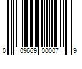 Barcode Image for UPC code 009669000079