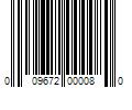 Barcode Image for UPC code 009672000080