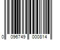 Barcode Image for UPC code 0096749000814