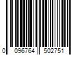 Barcode Image for UPC code 0096764502751