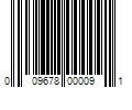 Barcode Image for UPC code 009678000091