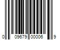 Barcode Image for UPC code 009679000069