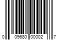 Barcode Image for UPC code 009680000027