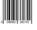 Barcode Image for UPC code 0096962360740