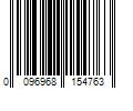 Barcode Image for UPC code 0096968154763