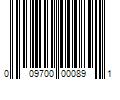 Barcode Image for UPC code 009700000891