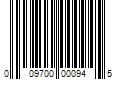 Barcode Image for UPC code 009700000945