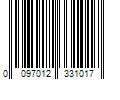 Barcode Image for UPC code 0097012331017