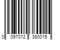 Barcode Image for UPC code 0097012380015