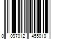 Barcode Image for UPC code 0097012455010