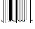 Barcode Image for UPC code 009710000027