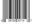 Barcode Image for UPC code 009729007147