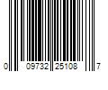 Barcode Image for UPC code 009732251087