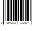 Barcode Image for UPC code 0097333022007