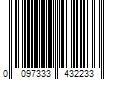 Barcode Image for UPC code 0097333432233