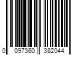 Barcode Image for UPC code 0097360382044