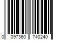 Barcode Image for UPC code 0097360740240