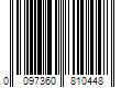 Barcode Image for UPC code 0097360810448