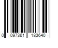 Barcode Image for UPC code 0097361183640