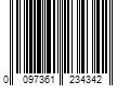 Barcode Image for UPC code 0097361234342