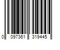 Barcode Image for UPC code 0097361319445