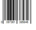 Barcode Image for UPC code 0097361385846