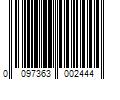 Barcode Image for UPC code 0097363002444