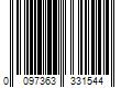 Barcode Image for UPC code 0097363331544