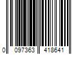 Barcode Image for UPC code 0097363418641