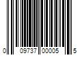 Barcode Image for UPC code 009737000055