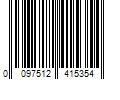 Barcode Image for UPC code 0097512415354