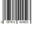 Barcode Image for UPC code 0097512424523